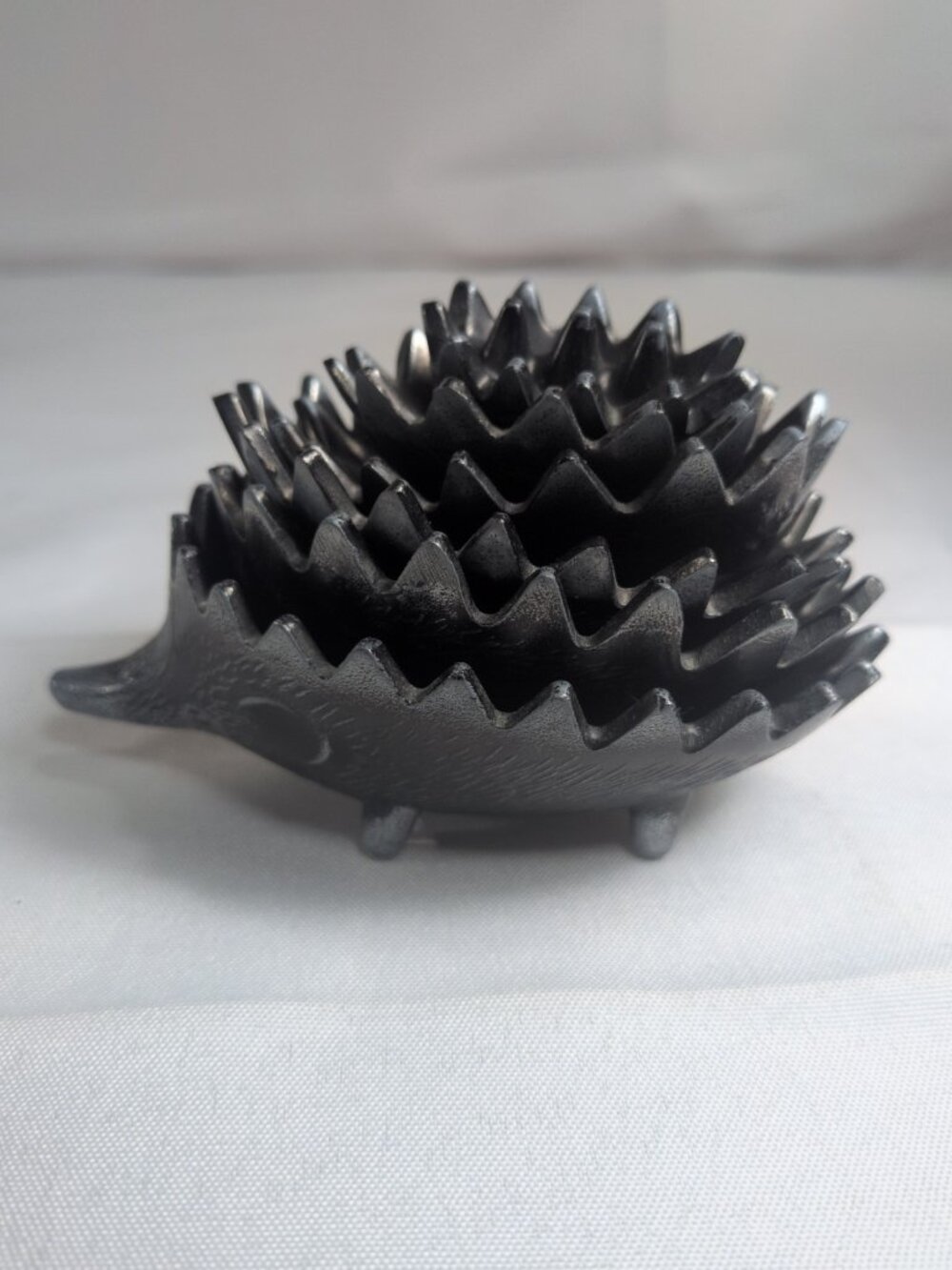 Vintage Stacking Hedgehog Ashtray Retro MCM Walter Bosse Style FULL SET of 6